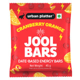 Urban Platter Assorted Jool Bars Combo Pack, 45g each (Medjool Date Based | Energy Bars | Plant Based | With Rolled Oats and Almond Flour | Lemon Blueberry, Cranberry Orange, Mocha, Chocolate Vanilla)