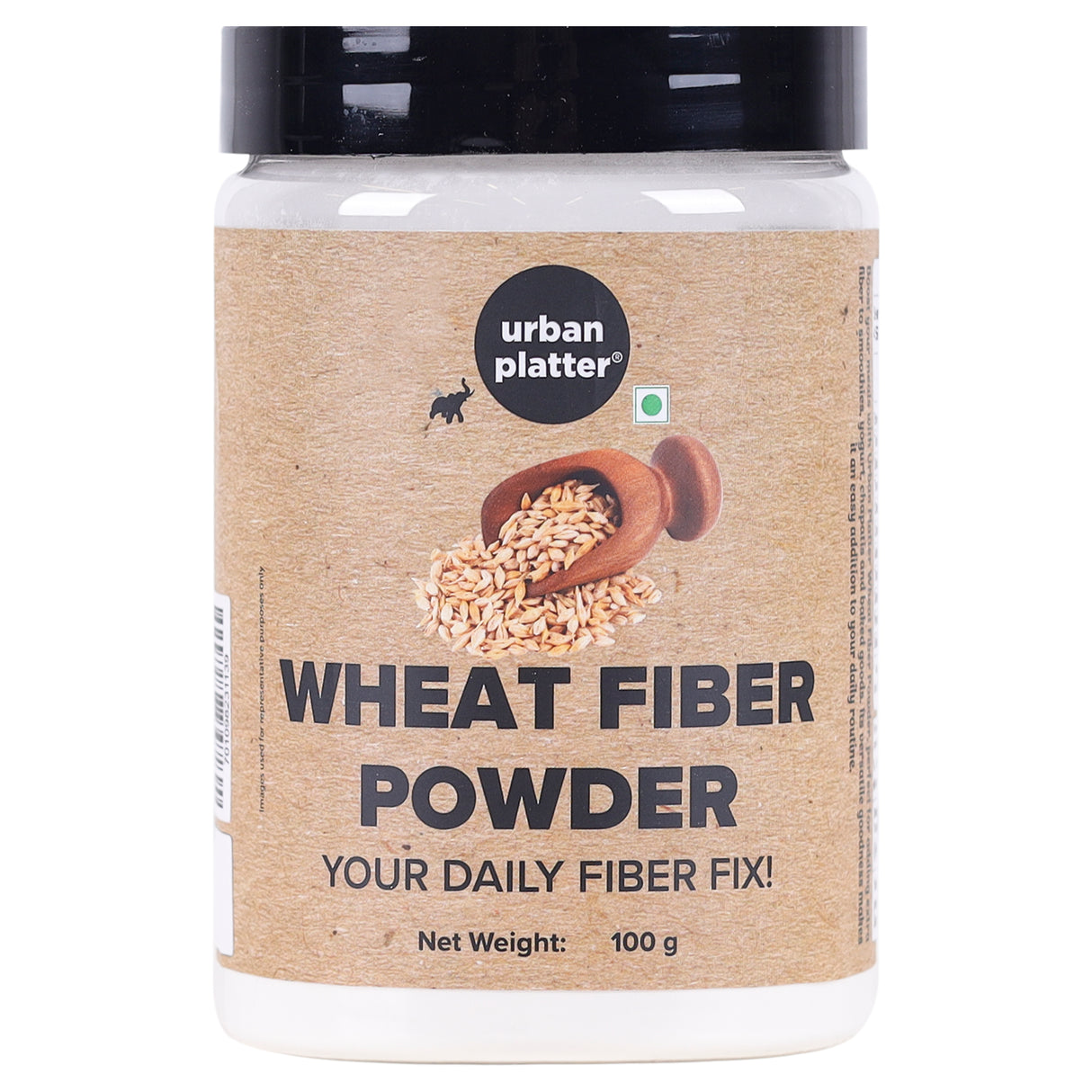 Urban Platter Wheat Fiber Powder, 100g