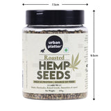 Urban Platter Roasted Hemp Seeds, 150 g (Hemp Seeds for Eating | Salad Topping | Roasted)