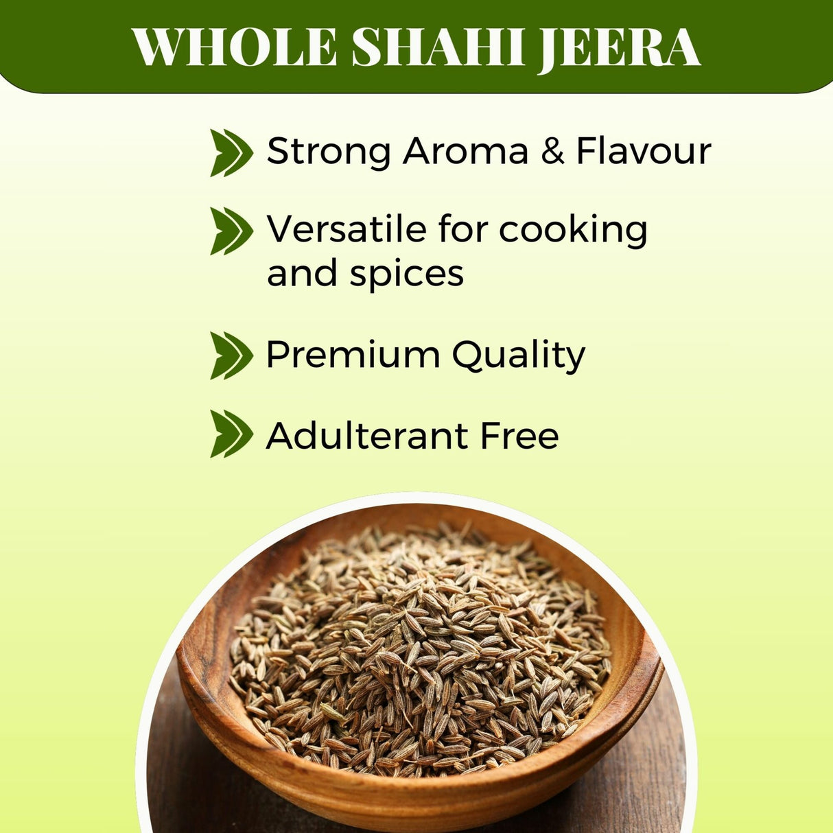 Urban Platter Whole Shahi Jeera (Black Cumin), 400g