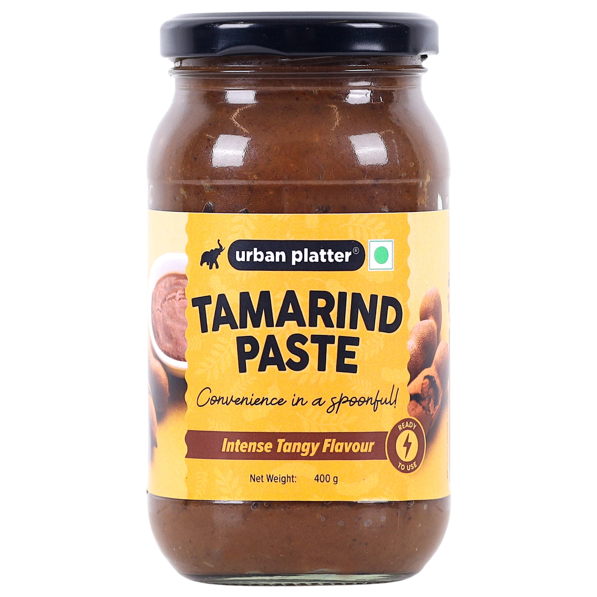 Urban Platter Pure Concentrated Malabar Tamarind Paste, 400g (Ready to use Imli Paste, free from Seeds and Fiber, Perfect for Sambar and Chutneys)