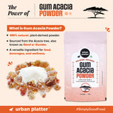 Urban Platter Gum Acacia Powder, 200g (Dink, Gond, Gunder)