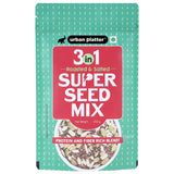 Urban Platter 3-in-1 Super Seed Mix, 250g (Roasted and Salted | Sunflower | Pumpkin | Flax Seed)