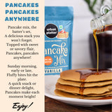 Urban Platter Vanilla Pancake Mix, [Goodness of Millets, Wheat Free, Just Add Water]