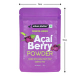 Urban Platter Acai Berry Powder, 30g (Additive Free | Superfood | Freeze Dried)