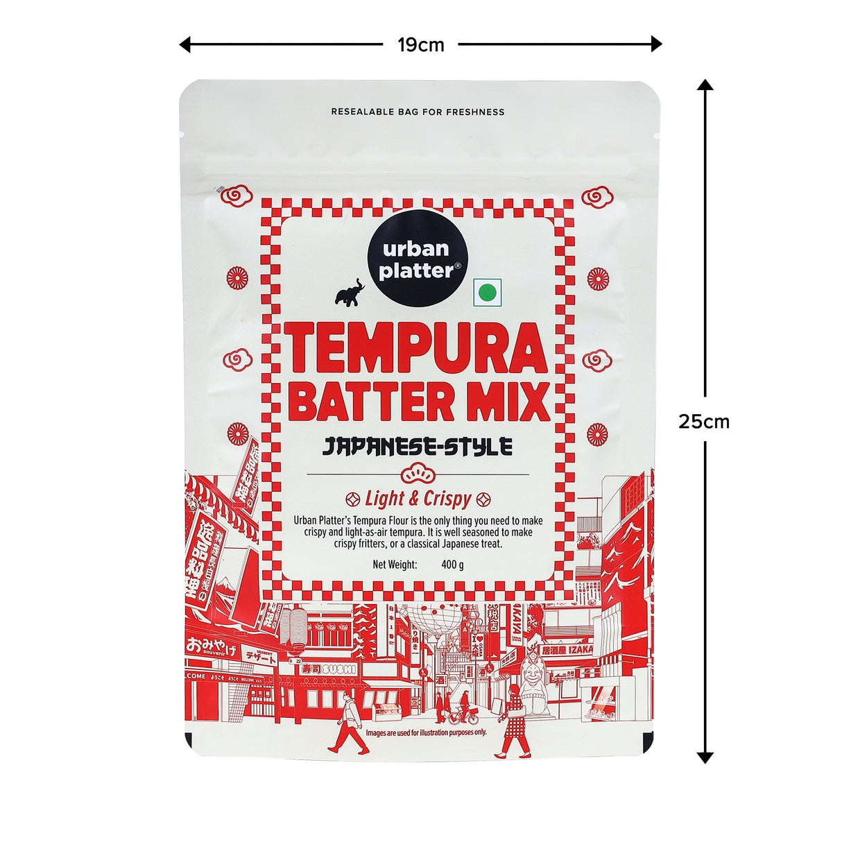 Urban Platter Japanese Style Tempura Batter Mix, 400g