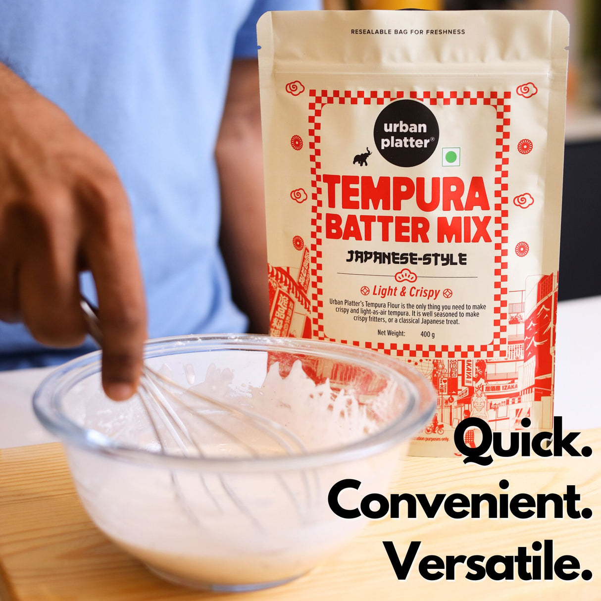 Urban Platter Japanese Style Tempura Batter Mix, 400g
