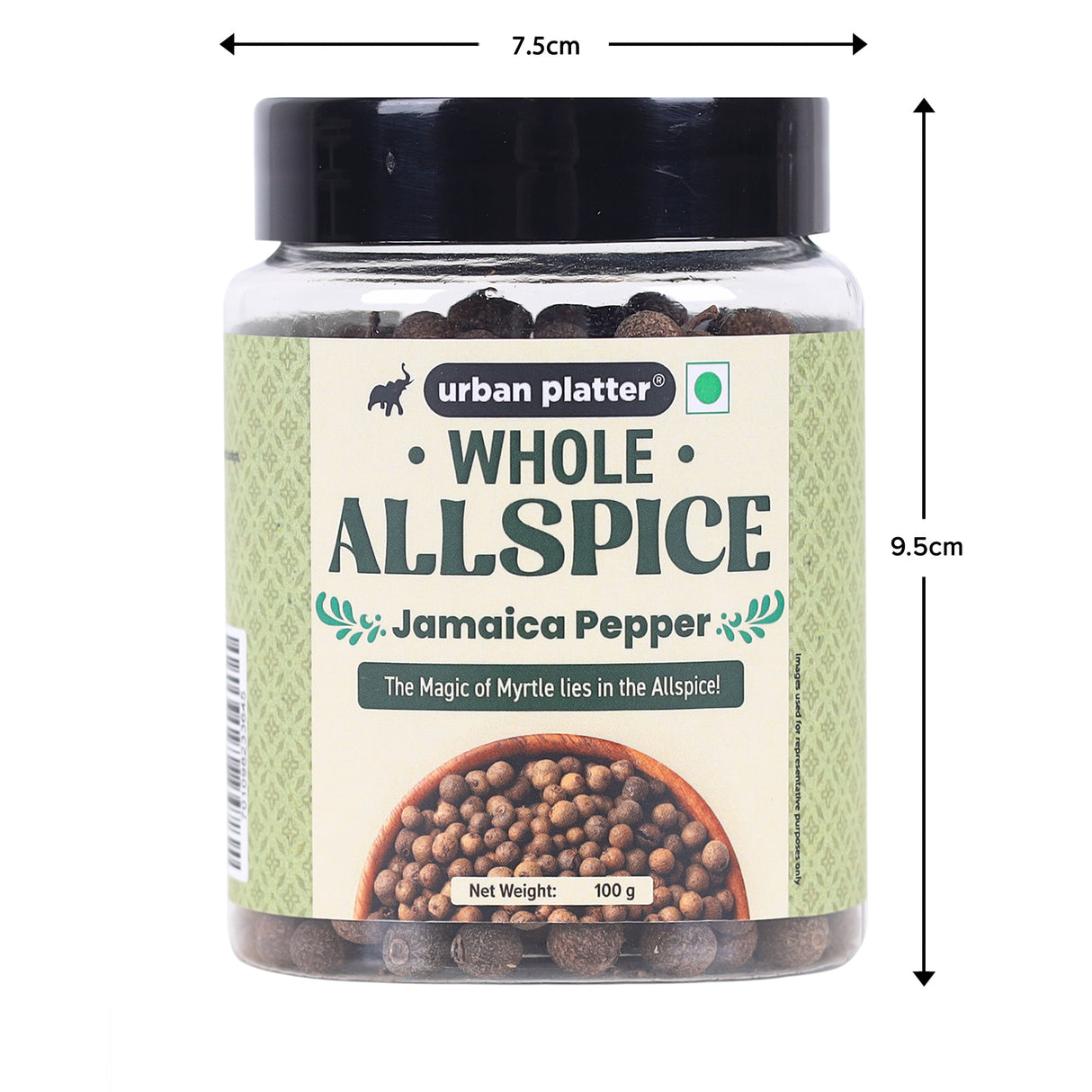 Urban Platter Whole Allspice, 100g [Jamaica pepper | Kabab-chini | Magic Spice]