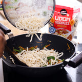 Urban Platter Thick Udon Noodles, 400g (2N x 200g | Ready to Use | Use in Ramen and Stir Fries)