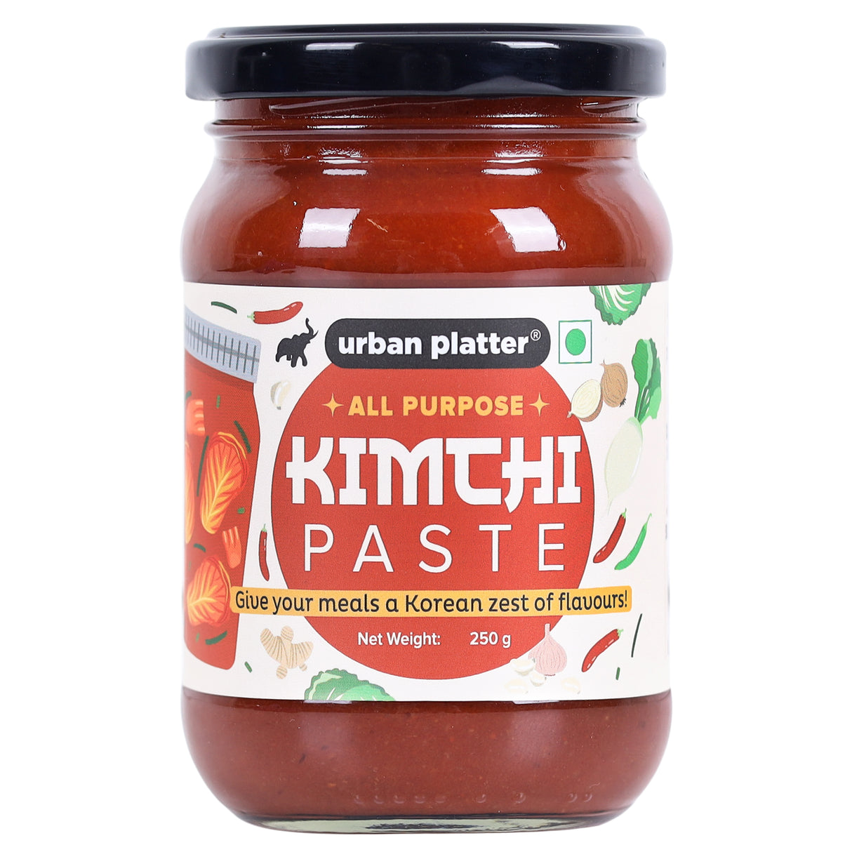 Urban Platter Kimchi Paste 250 grams (Kimchi Sauce | Umami | Ultimate Korean Flavour)