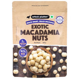 Urban Platter Bold and Exotic Macadamia Nuts, 500g (Grade A, Crunchy, perfect for guilt-free snacking)