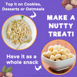 Urban Platter Bold and Exotic Macadamia Nuts (Grade A, Premium Quality, Crunchy, perfect for guilt-free snacking)