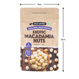Urban Platter Bold and Exotic Macadamia Nuts (Grade A, Premium Quality, Crunchy, perfect for guilt-free snacking)