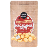 Urban Platter Roasted Salted Macadamia Nuts, 100g (Crunchy | Guilt-Free Snacking | Salted to Perfection)