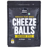 Urban Platter Cheese Balls, 50g (Cheddar Flavour | Plant-Based Snack)