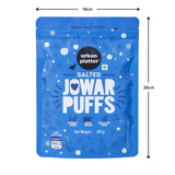 Urban Platter Jowar Puffs, 100g (Gluten-Free | Palm Oil-Free | Baked, Not Fried | Light & Crunchy | Made from Sorghum)