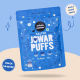 Urban Platter Jowar Puffs, 100g (Gluten-Free | Palm Oil-Free | Baked, Not Fried | Light & Crunchy | Made from Sorghum)