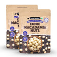 Urban Platter Bold and Exotic Macadamia Nuts, 1kg [500g * 2] (Grade A, Premium Quality, Crunchy, perfect for guilt-free snacking) - front pack