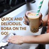 Urban Platter Tapioca Boba Pearls, 100g [Classic Boba Pearls, Soft and Chewy, Perfect for Bubble Tea &amp; More!]