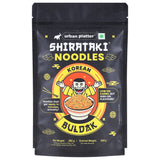 Urban Platter Korean Buldak Shirataki Noodles, 282g (Keto-friendly, Low-Carb, Fat-free, Instant Noodles | Fiery Buldak Explosion | Konjac Miracle Noodles)