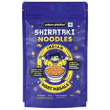 Urban Platter Indian Mast Masala Shirataki Noodles, 279g (Keto-friendly, Low-Carb, Fat-free, Instant Noodles | Zesty Indian Mast Masala | Konjac Miracle Noodles).