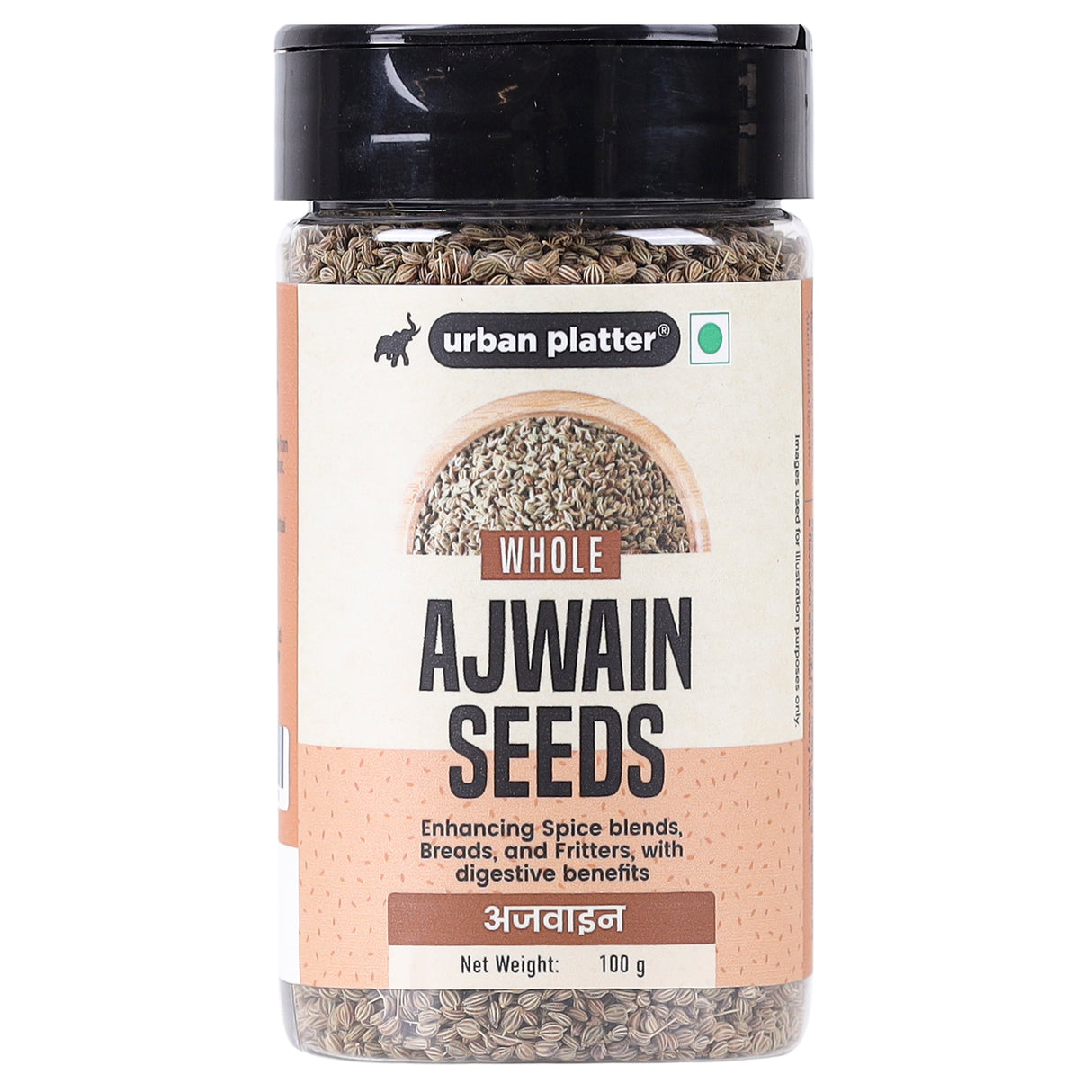 Urban Platter Whole Ajwain Seeds (Bishops Weed / Carroms Seeds)