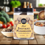 Urban Platter Dried Shiitake Mushrooms, (Umami-Rich | Perfect for Asian Soups, Stir-Fries & Sushi | Rehydrates Quickly)