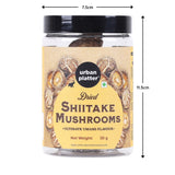 Urban Platter Dried Shiitake Mushrooms, (Umami-Rich | Perfect for Asian Soups, Stir-Fries & Sushi | Rehydrates Quickly)