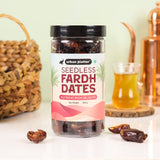 Urban Platter Seedless Fardh Dates, 500g [Natural, Nutrient Rich, Convenient]