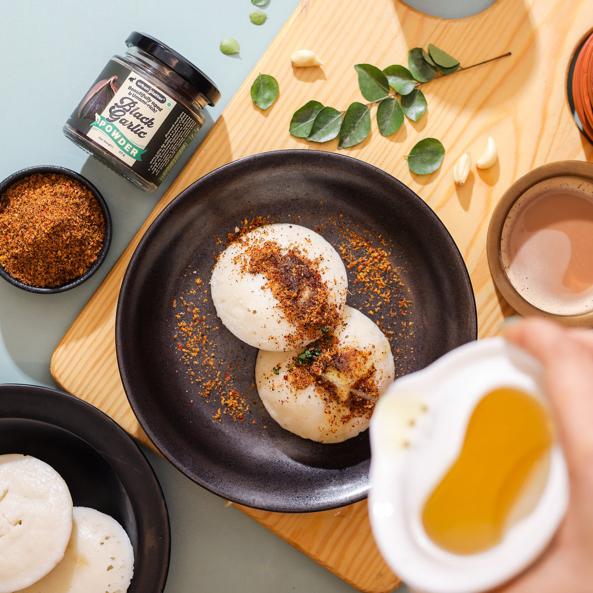 Urban Platter Fermented Black Garlic Powder, 50g