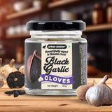 Urban Platter Black Garlic Cloves, 50g [Umami-Rich, Slowly-aged, Functional Food, No preservatives]