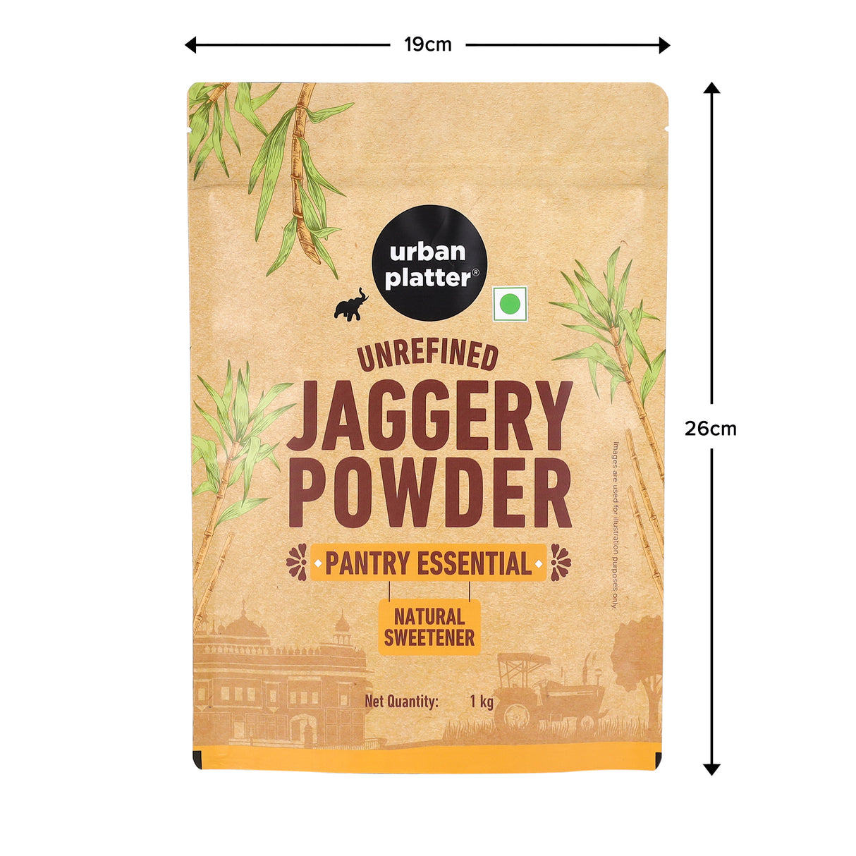 Urban Platter Jaggery Powder, [Pure, Natural & Chemical Free]