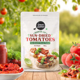 Urban Platter Sun-Dried Tomatoes, 100g (Naturally Dried Style Tomatoes, Rich Umami Flavour, Perfect for Pasta, Pesto, Salads, Sandwiches & Mediterranean Cooking)