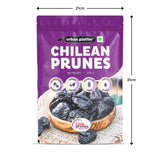 Urban Platter Chilean Prunes, 250g (Whole Dried Pitted Prunes | Dried Plums | Unsweetened)