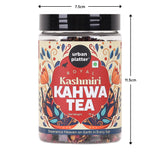 Royal Kashmiri Kahwa Tea, 75g [Saffron Infused Herbal Green Tea Blend with Spices | Aromatic, Refreshing & Perfect for Wellness]