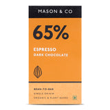 Mason & Co. 65% Espresso Dark Chocolate, 60g