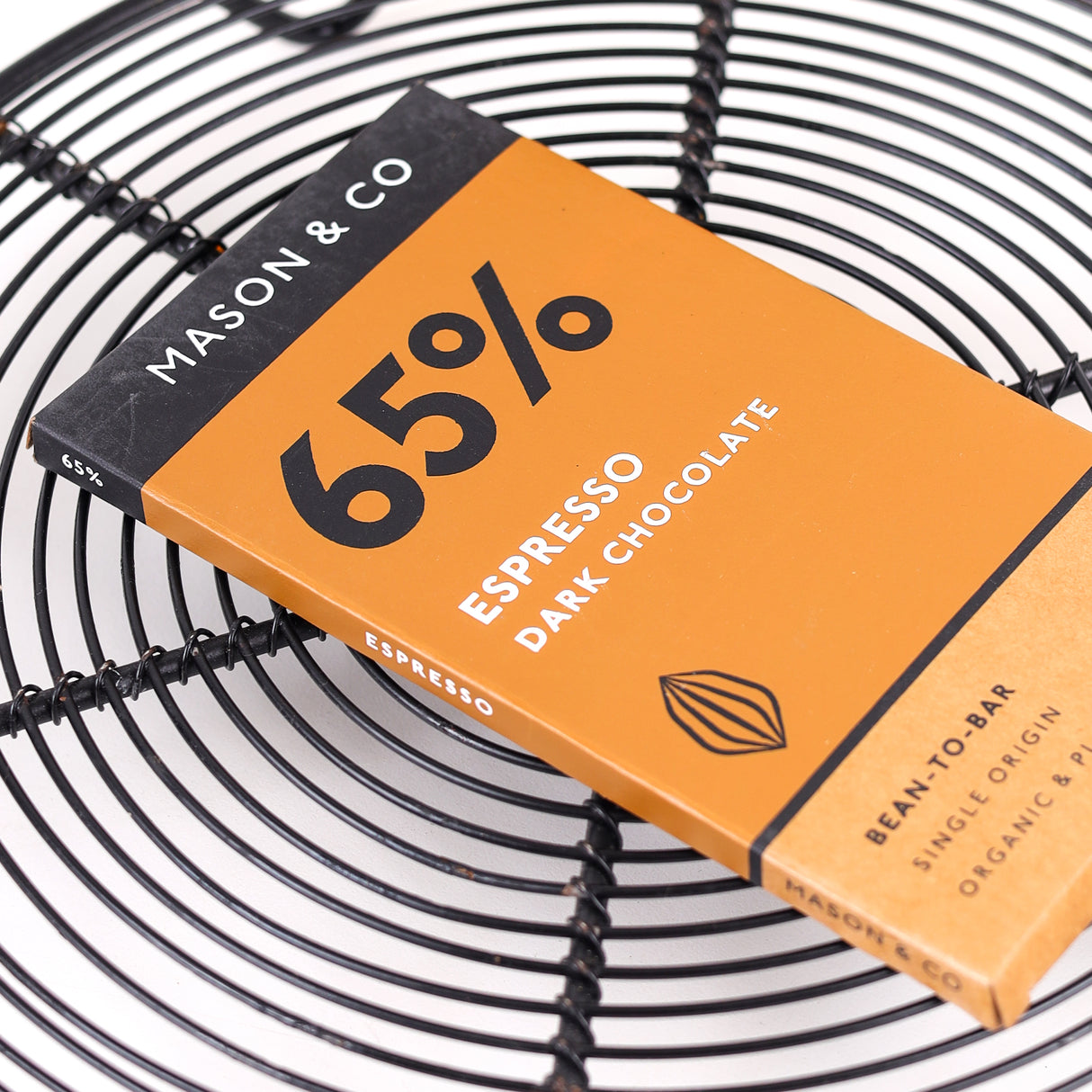 Mason & Co. 65% Espresso Dark Chocolate, 60g