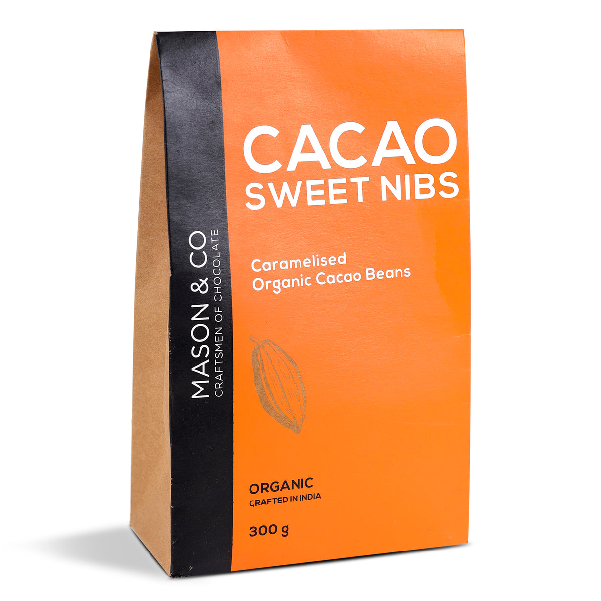 Mason & Co. Sweet Cacao Nibs, 300g [Gluten Free, Soy Free, Plant-based]