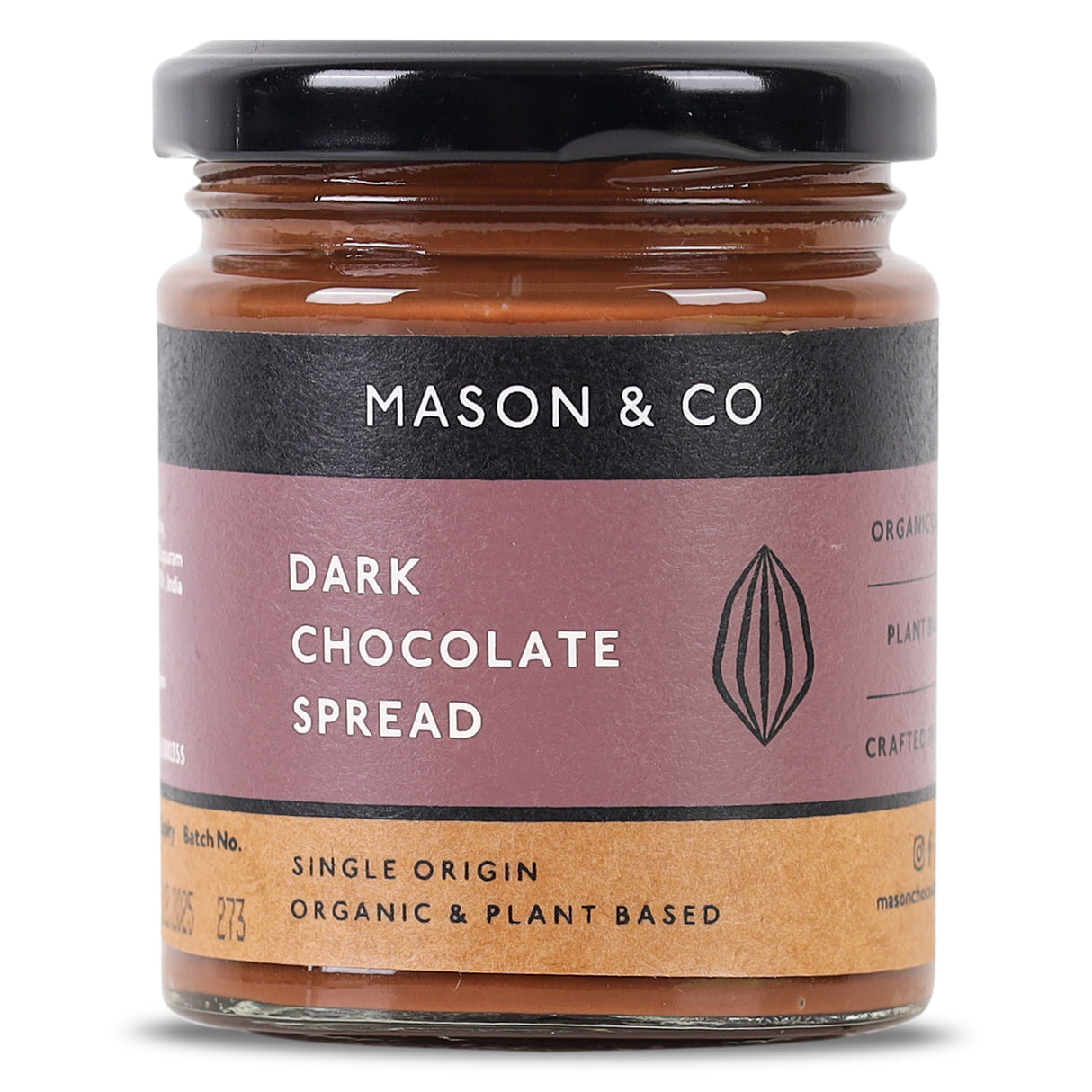 Mason & Co. Cacao & Nut Chocolate Spread, 200g