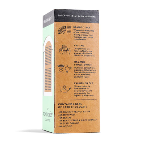 Mason & Co. The Pondicherry Chocolate Collection, 35g (Pack of 6)