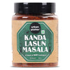 Maharashtrian Kanda Lasun Masala, 150g (Signature Khamang Kolhapuri Blend | Ready-to-Use Spicy Chutney Masala | Additive & Preservative-free)