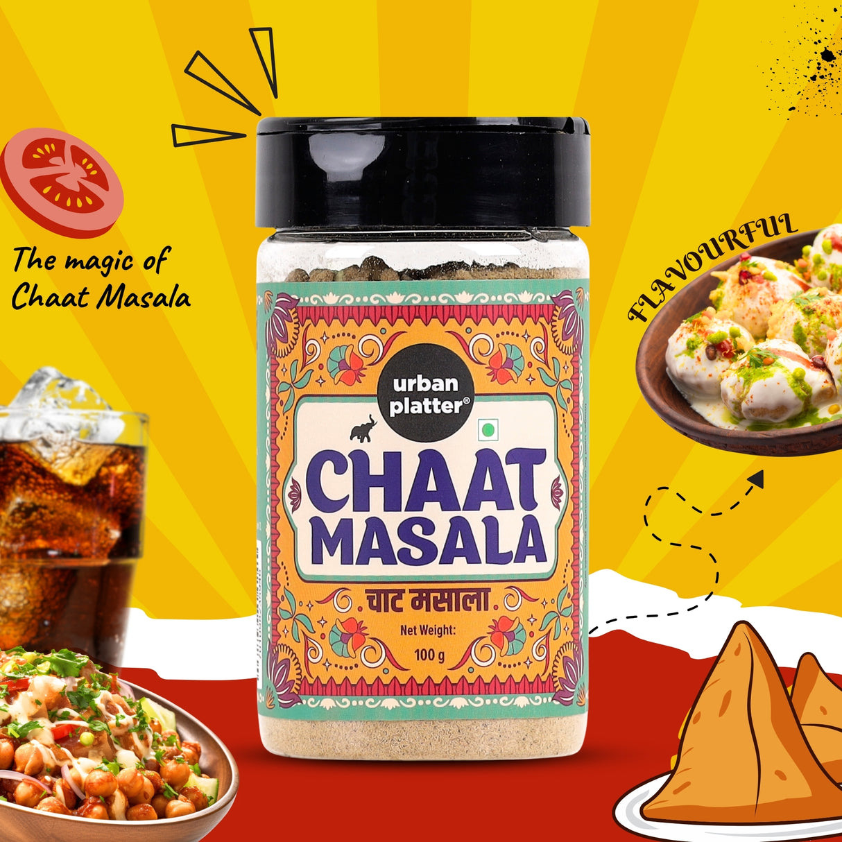 Urban Platter Chaat Masala, 100g