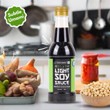 Urban Platter Light Soya Sauce, 500ml (Umami | Dipping Sauce | Asian Cuisine)