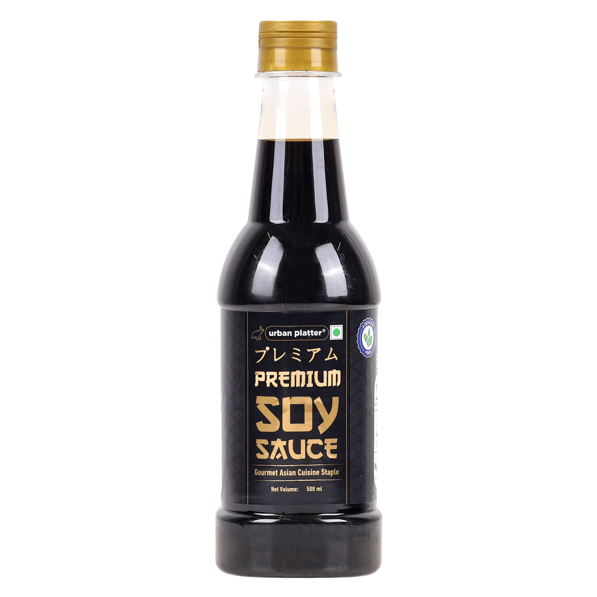 Urban Platter Premium Soy Sauce, 500ml (Traditionally Brewed from Soya Beans | All-purpose Asian Umami Seasoning | Clean-label)