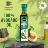 Urban Platter Virgin Avocado Oil, 250ml (Cold Pressed | High Smoke Point | 70% MUFA)