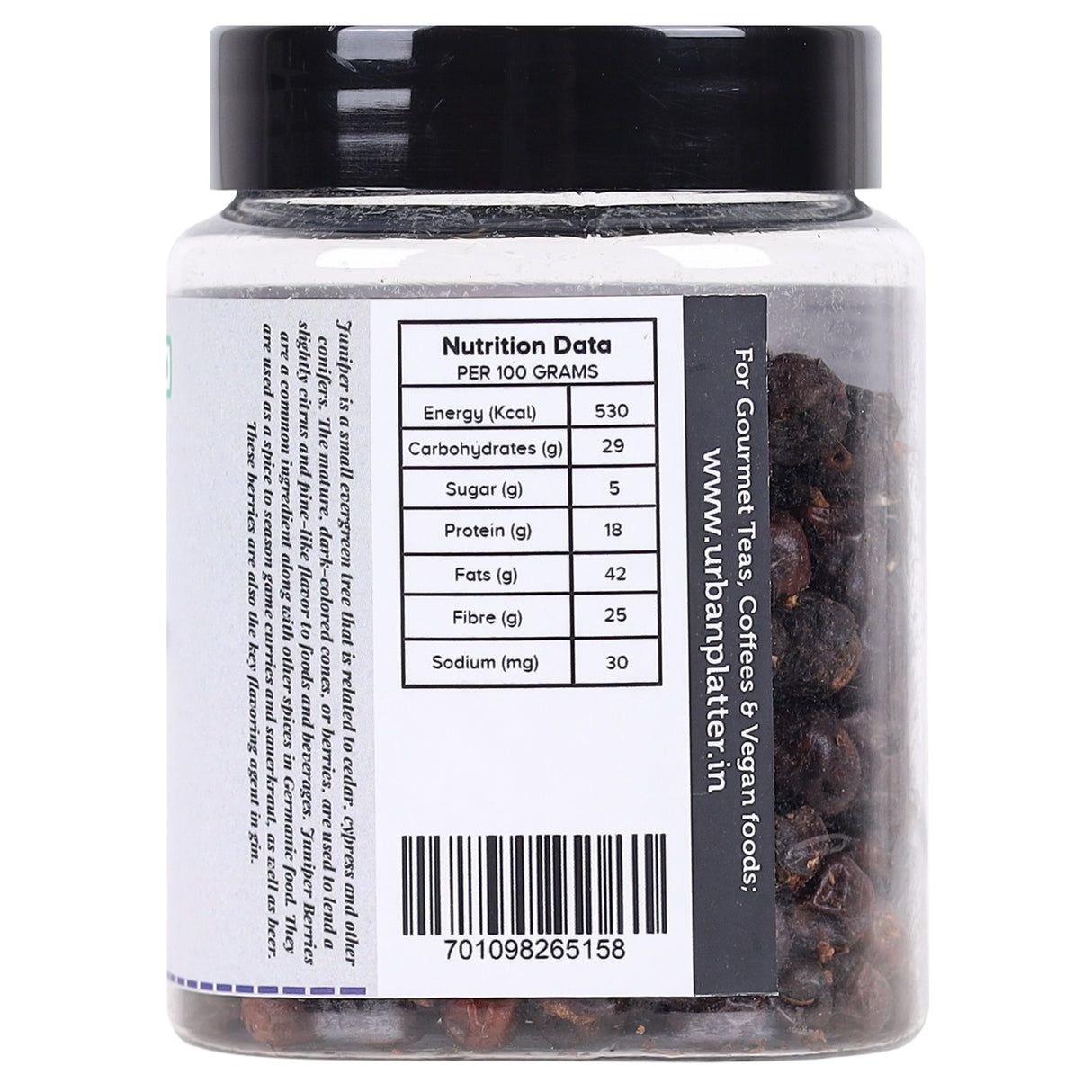 Urban Platter Juniper Berries, 100g / 3.5oz [Product of Australia, Aromatic & Flavourful]