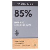 Mason & Co. Intense 85% Dark Organic Chocolate Bar 60g