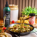 Urban Platter Extra Virgin Olive Oil in Squeezy Bottle, 500ml [Product of Italy | Convenient Squeezable Bottle | Argemone Oil Free]