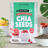 Urban Platter Black Chia Seeds, 1kg (Rich in Omega-3, Fibre & Protein | Superfood)