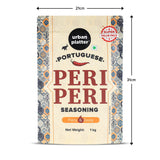 Portuguese Peri Peri Seasoning, 1 Kg (All-purpose seasoning, Perfect for Pop Corn, Pasta, Fries Seasoning, Dairy-free)